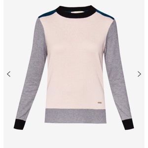 Ted Baker ‘color by numbers’ color block sweater